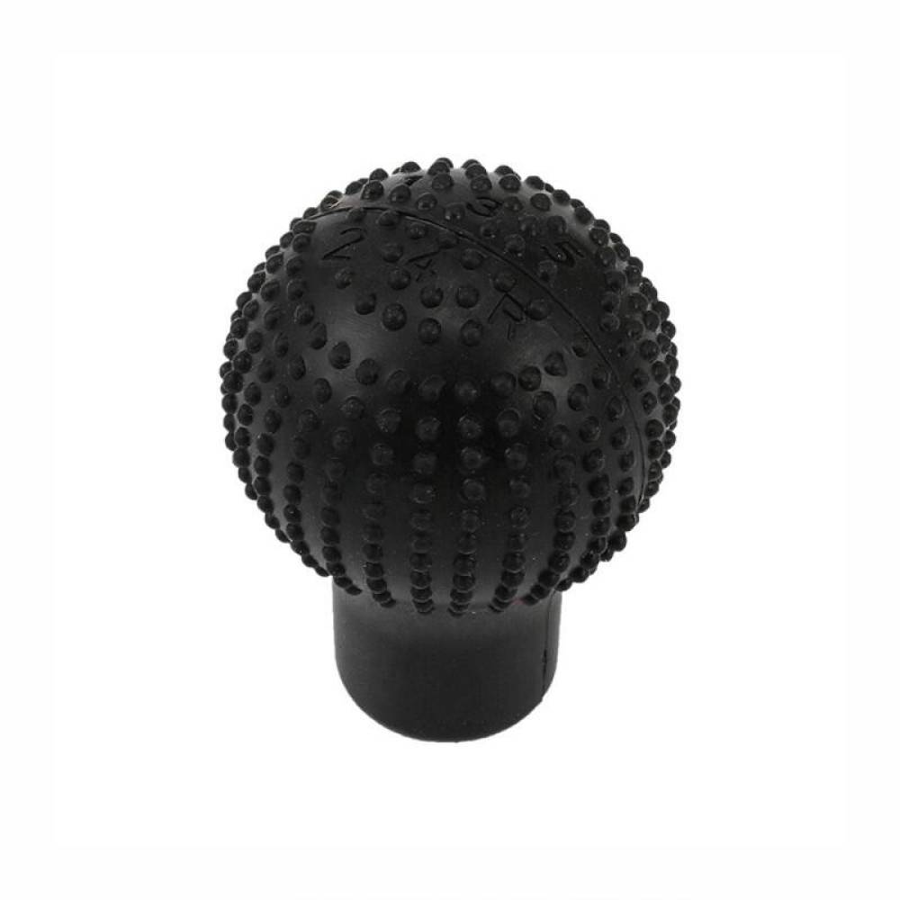 Husa silicon pentru schimbator de viteza rotunda, neagra, fara miros, GK01