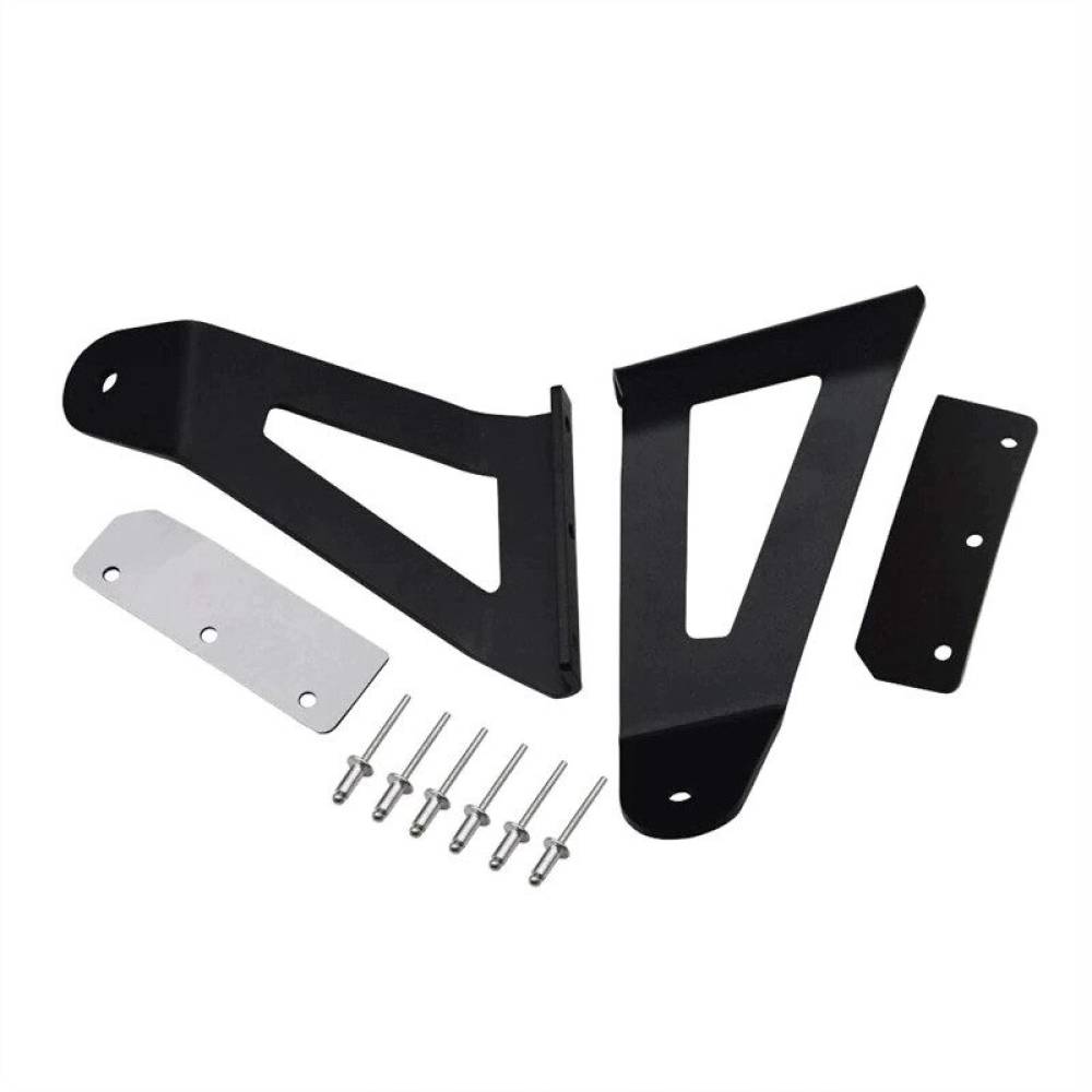 Set suporti prindere laterala Led bar, prindere pe stalp, CRG001 