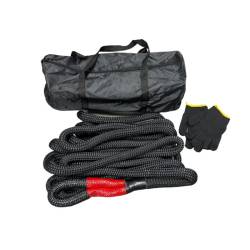 Chinga remorcare, sufa cinetica 9m, 16T, fi 25mm, capacitate rupere 36000lbs / 16329kg, cu manusi si geanta transport, CRG005
