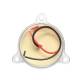 Lampa gabarit, fi55, LED, cu suport 3 urechi, alba, BK69550 Formplas 