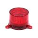 Lampa gabarit, fi55, LED, cu suport 3 urechi, rosie, BK69549 Formplas