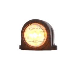 Lampa gabarit 78x93, LED, alba, cu pozitie si semnalizare, cabina, W237 1532 1/A Was
