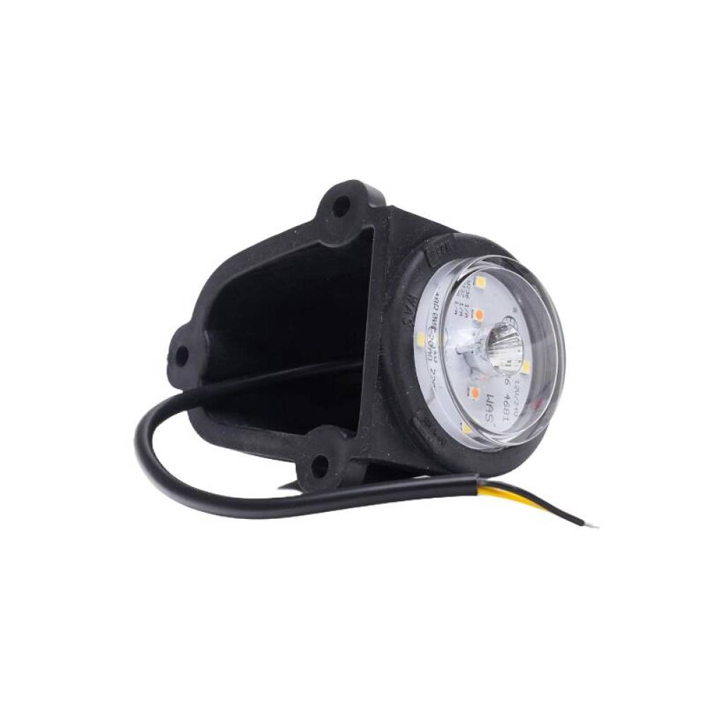 Lampa gabarit 78x93, LED, alba, cu pozitie si semnalizare, cabina, W237 1532 1/A Was