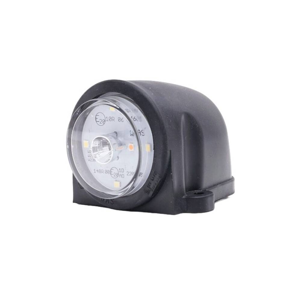 Lampa gabarit 78x93, LED, alba, cu pozitie si semnalizare, cabina, W237 1532 1/A Was