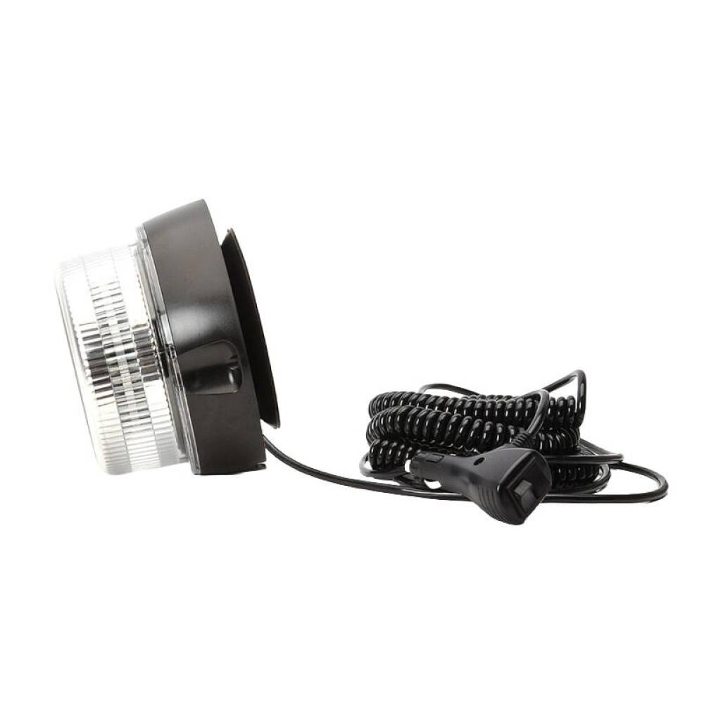 Girofar 12-24V, h112, 12 LED-uri, prindere cu magnet, 8 functii, cablu 7m, lentila transparenta, W112 852.8 Was