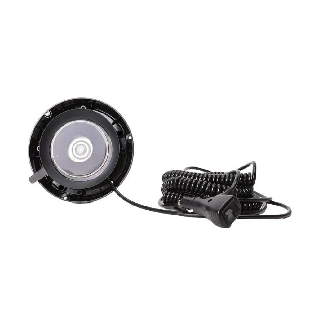 Girofar 12-24V, h112, 12 LED-uri, prindere cu magnet, 8 functii, cablu 7m, lentila transparenta, W112 852.8 Was