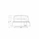Girofar 12-24V, h112, 12 LED-uri, prindere cu magnet, 8 functii, cablu 7m, lentila transparenta, W112 852.8 Was