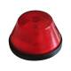 Lampa gabarit rotunda fi91, bec R10w, P21W, rosu, WE93-13 WAS