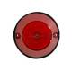 Lampa gabarit rotunda fi91, bec R10w, P21W, rosu, WE93-13 WAS