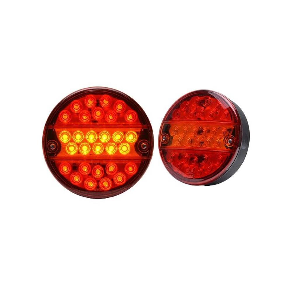 Lampa stop fi142, 3 functii, LED, 12-24V, hamburger, stanga-dreapta, slim, W19D 288 Was Lampa stop fi142, 3 functii, LED, 12-24V, hamburger, stanga-dreapta, slim, W19D 288 Was