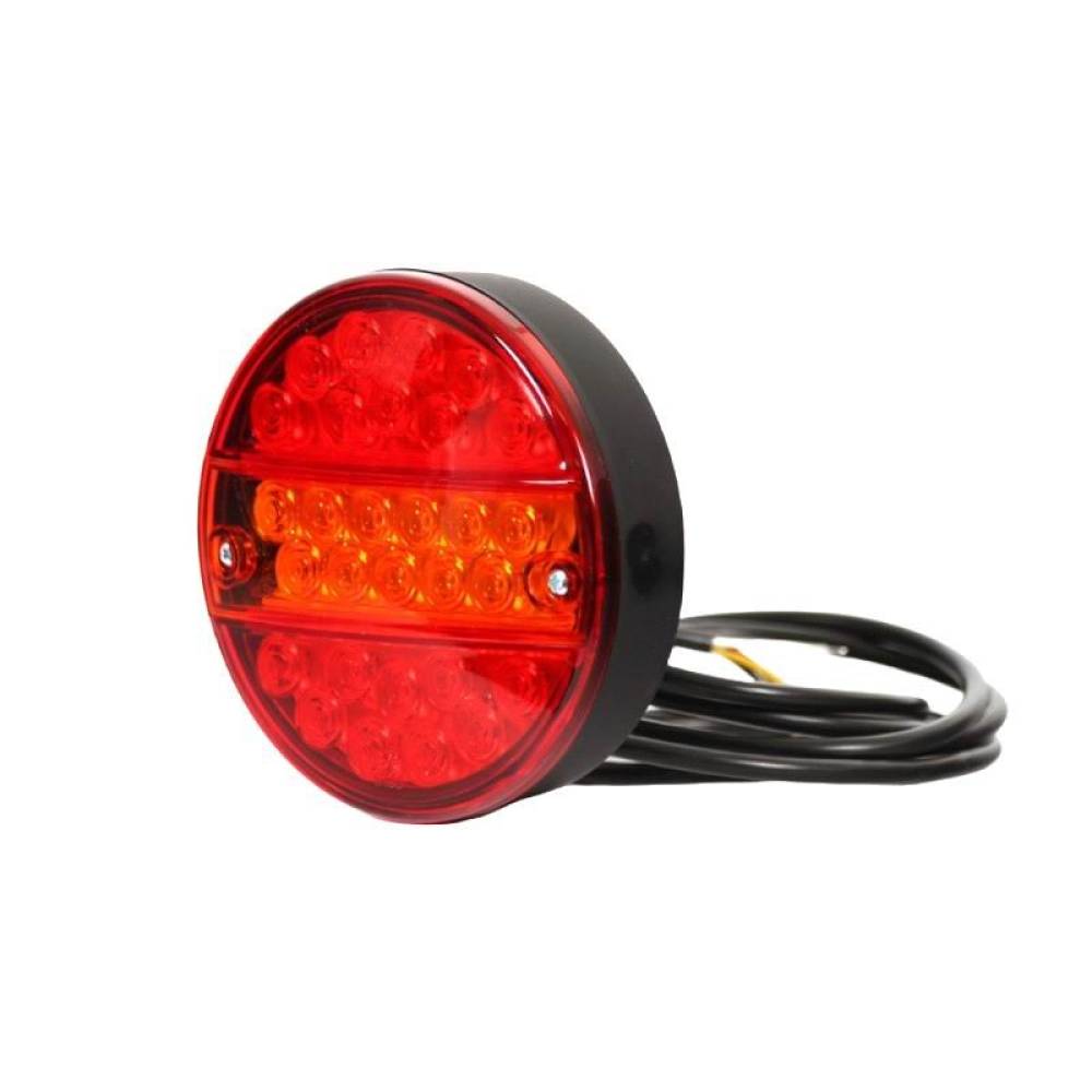 Lampa stop fi142, 3 functii, LED, 12-24V, hamburger, stanga-dreapta, slim, W19D 288 Was Lampa stop fi142, 3 functii, LED, 12-24V, hamburger, stanga-dreapta, slim, W19D 288 Was