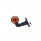 Lampa gabarit brat 149mm, cotit la 90°, galben cu rosu, LED Neon, dreapta, W74.4 LOGO 2263 P/II WAS Lampa gabarit brat 149mm, cotit la 90°, galben cu rosu, LED Neon, dreapta, W74.4 LOGO 2263 P/II WAS