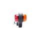 Lampa gabarit brat 149mm, cotit la 90°, galben cu rosu, LED Neon, dreapta, W74.4 LOGO 2263 P/II WAS Lampa gabarit brat 149mm, cotit la 90°, galben cu rosu, LED Neon, dreapta, W74.4 LOGO 2263 P/II WAS