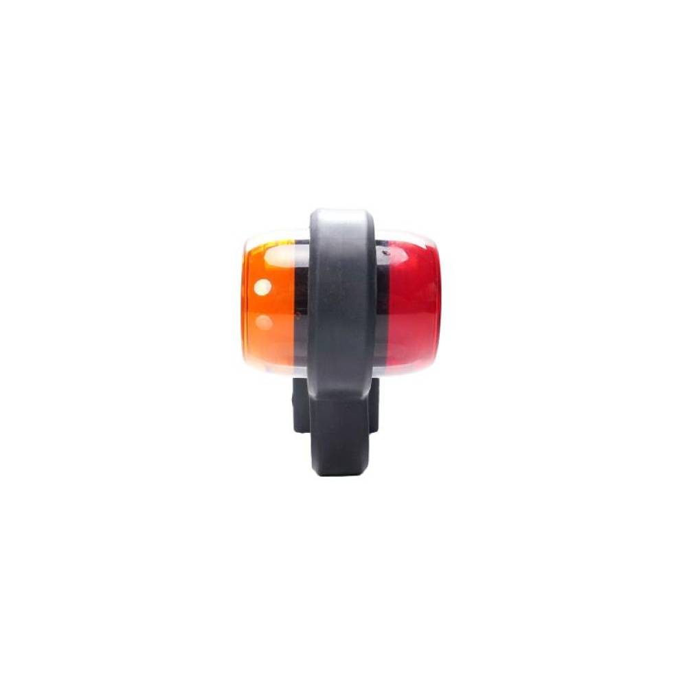 Lampa gabarit brat 191mm, cotit la 90°, galben cu rosu, LED Neon, stanga, W74.1 LOGO 2254 L/II WAS