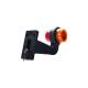 Lampa gabarit brat 191mm, cotit la 90°, galben cu rosu, LED Neon, stanga, W74.1 LOGO 2254 L/II WAS
