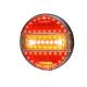 Lampa stop fi140, 5 functii, mers inapoi si ceata, LED, 12-24V, hamburger, stanga-dreapta, slim, W92 737 Was