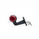 Lampa gabarit brat 149mm, cotit la 90°, galben cu rosu, LED Neon, stanga, W74.4 LOGO 2263 L/II WAS