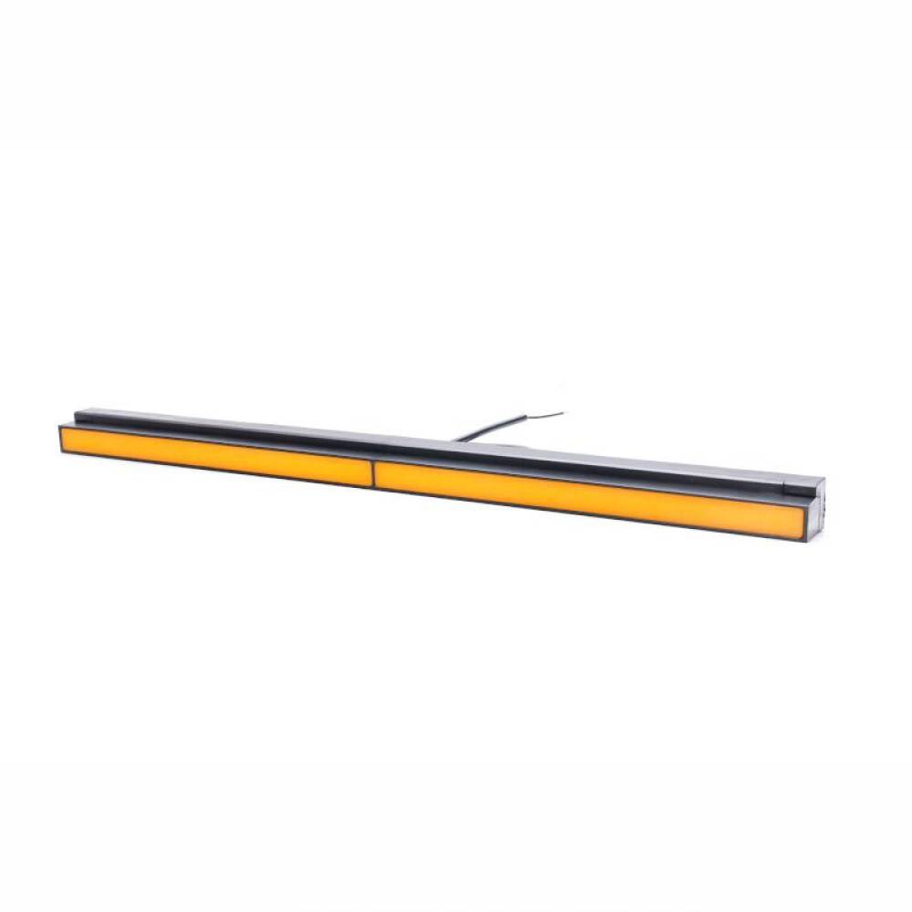 Lampa gabarit 535x28, LED Neon, laterala, galbena, cu suporti prindere, W260 2155 Was