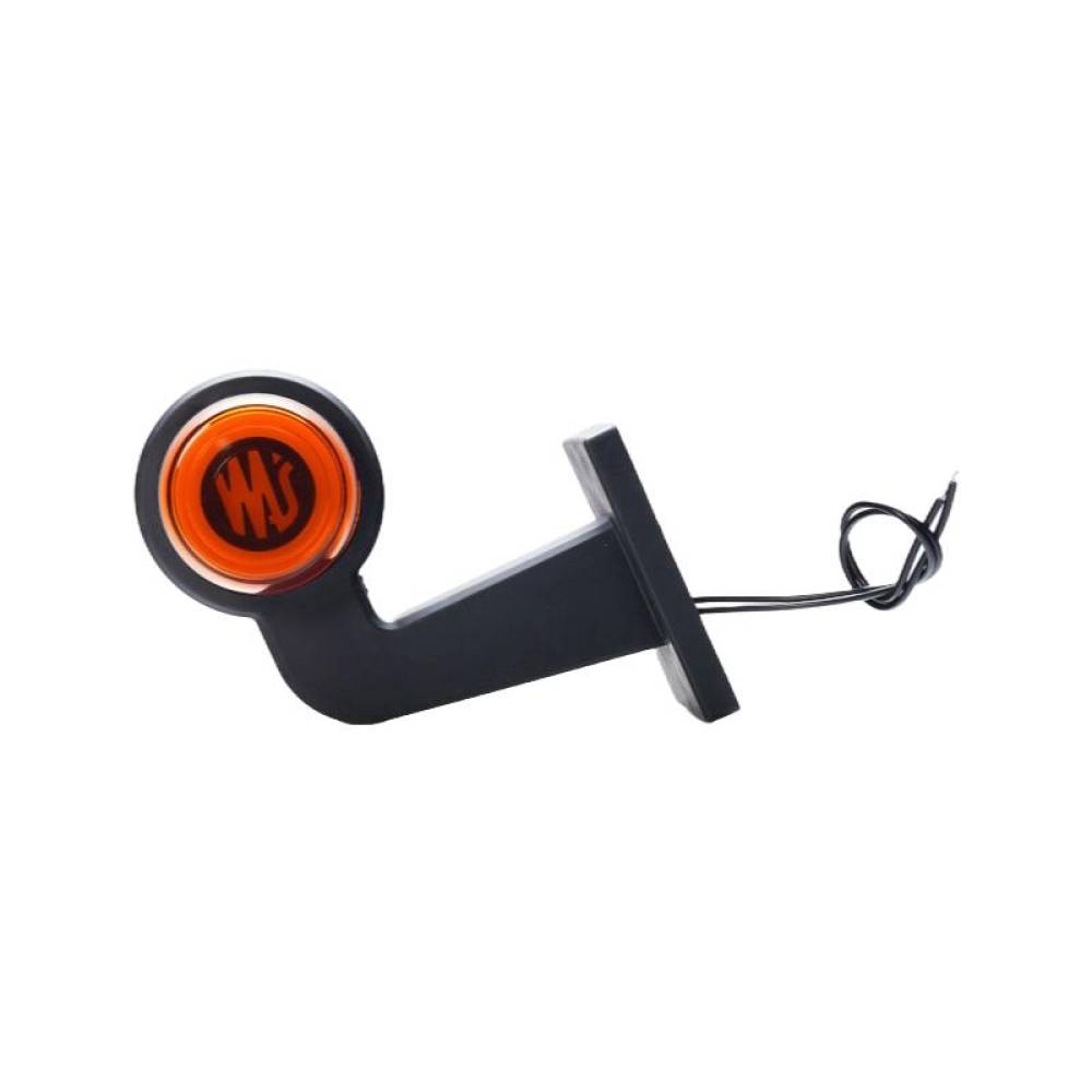 Lampa gabarit brat 149mm, cotit la 90°, galbena, LED Neon, stanga-dreapta, W74.4 LOGO 2264/II WAS