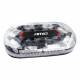 Girofar rampa transversal 32x18cm, magnet, 48 LED-uri, 12-24V, 26W, cu mufa pentru bricheta, 03336 Amio Girofar rampa transversal 32x18cm, magnet, 48 LED-uri, 12-24V, 26W, cu mufa pentru bricheta, 03336 Amio