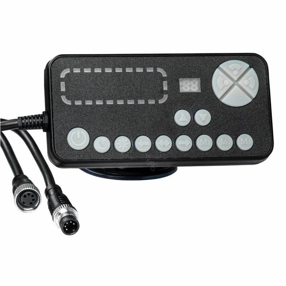 Girofar rampa transversal 116x28cm, 156 LED-uri, 12-24V, 51 module, cu telecomanda, 03344 Amio