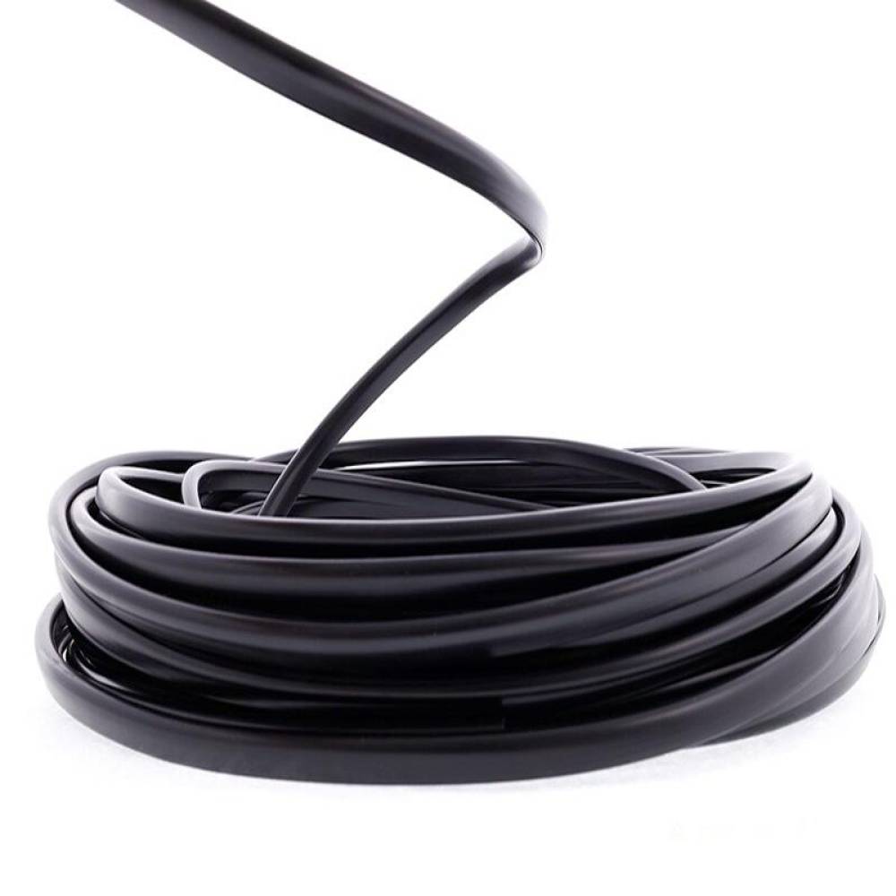 Rola ornament bandou, 8mm x 20m, neagra, profil U, 63779 Carmotion 