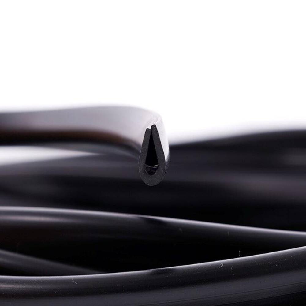 Rola ornament bandou, 8mm x 20m, neagra, profil U, 63779 Carmotion 