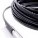 Rola ornament bandou, 8mm x 20m, neagra, profil U, 63779 Carmotion 