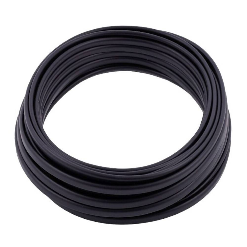 Rola ornament bandou, 8mm x 20m, neagra, profil U, 63779 Carmotion 