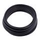 Rola ornament bandou, 8mm x 20m, neagra, profil U, 63779 Carmotion 
