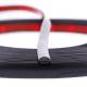 Rola ornament bandou, 9mm x 8m, neagra, 63756 Carmotion