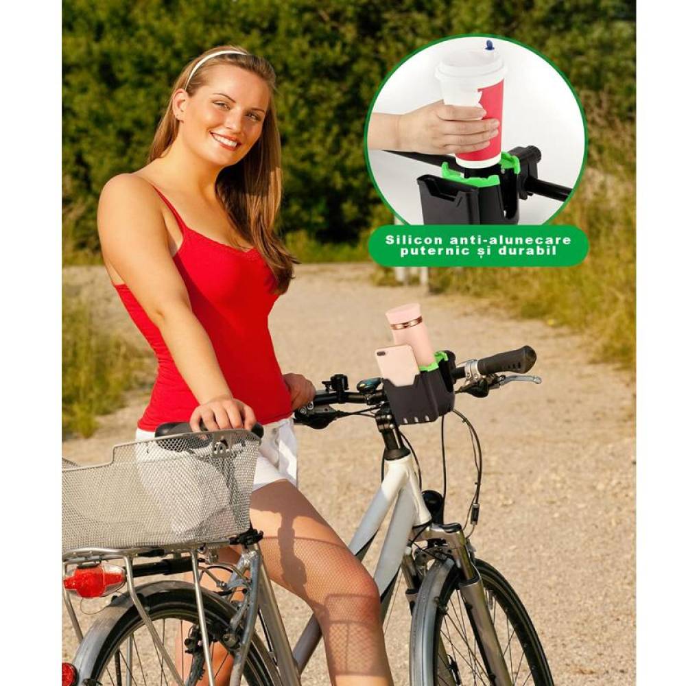 Suport dublu pentru telefon si sticla pentru bicicleta sau moto , XO-C125