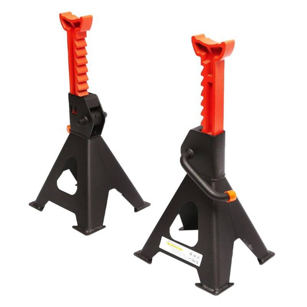Cric capra, stand cu manivela 2T, cu cremaliera set 2 bucati, BK82114