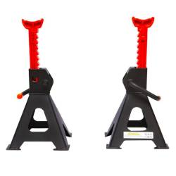 Cric capra, stand cu manivela 2T, cu cremaliera set 2 bucati, BK82114