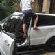 Treapta suplimentara pentru acces la plafonul vehiculului, cu ciocan siguranta, 03288 Amio Treapta suplimentara pentru acces la plafonul vehiculului, cu ciocan siguranta, 03288 Amio