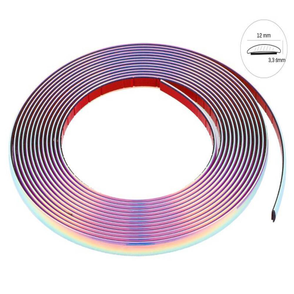 Rola ornament bandou, 12mm x 8m, curcubeu, 63761 Carmotion Rola ornament bandou, 12mm x 8m, curcubeu, 63761 Carmotion