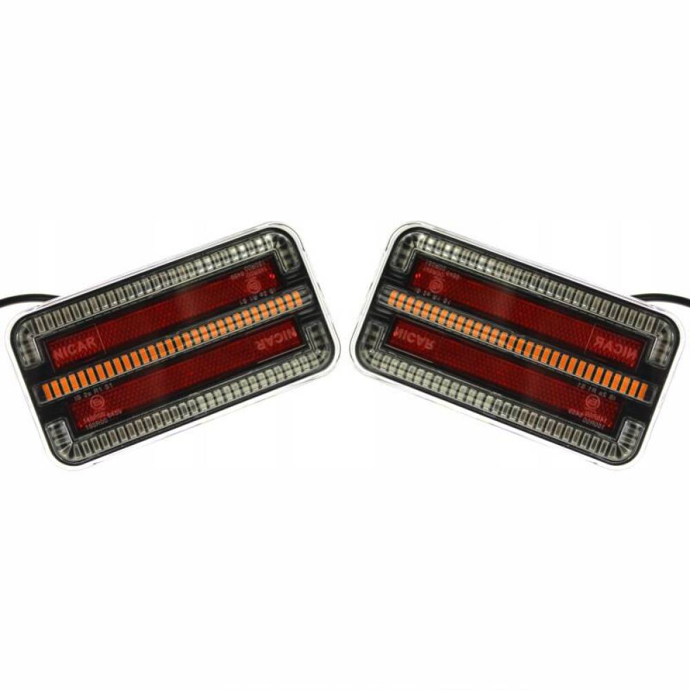 Lampa spate 155x80, 3 functii, LED, 12-24V, stanga-dreapta, TT.12028 P/L 