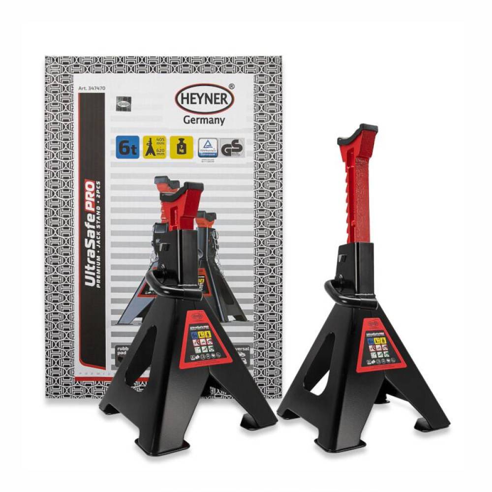 Cric capra stand cu manivela 6T, set 2 bucati, 347.47 Heyner Cric capra stand cu manivela 6T, set 2 bucati, 347.47 Heyner