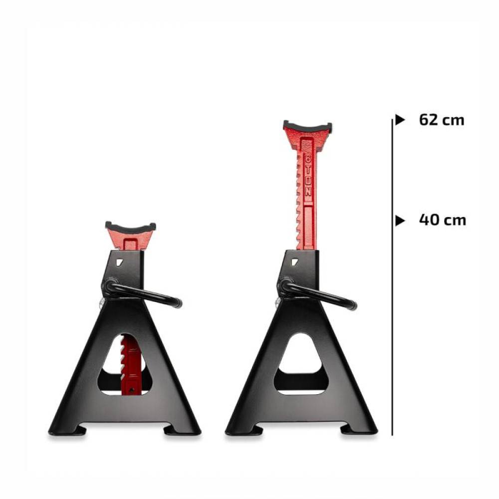 Cric capra stand cu manivela 6T, set 2 bucati, 347.47 Heyner Cric capra stand cu manivela 6T, set 2 bucati, 347.47 Heyner