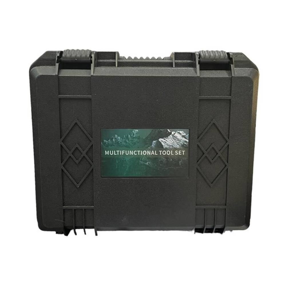 Trusa multifunctionala (topor, tarnacop, ciocan, cutit, furculita, busola) CRG-TD14-F4