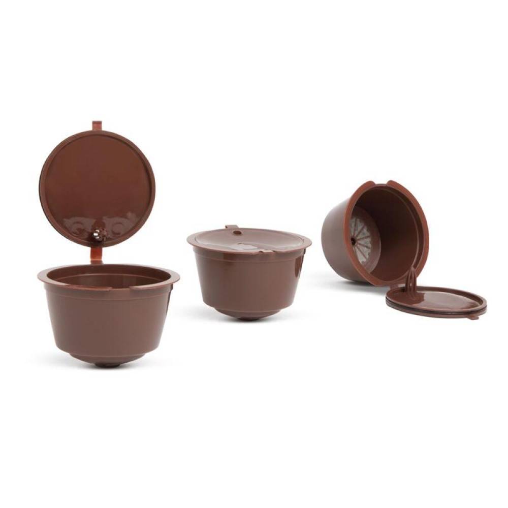 Set 5 Capsule reincarcabile pentru cafea, compatibile cu Dolce Gusto, Circolo, Genio2, Mini, Mini Me si Melody, 57369 Family 