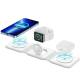 Statie de incarcare wireless, 3 in 1 pentru telefon, ceas, casti Apple, Iphone, BW2063 Bewello