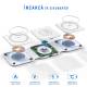 Statie de incarcare wireless, 3 in 1 pentru telefon, ceas, casti Apple, Iphone, BW2063 Bewello