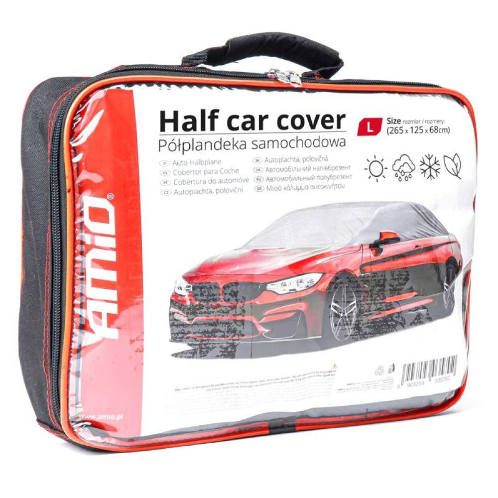 Prelata auto plafon, antiinghet, iarna - vara, marime sedan L, 265x125x68cm,  03570 Amio