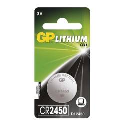 Baterie buton litiu 3V, 24.5x5mm, GPCR2450-BL, 1 bucata