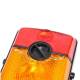 Lanterna 2 in 1 cu functie stroboscopica, girofar, cu baterii R20, ADR, LOS003 Hico 