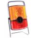 Lanterna 2 in 1 cu functie stroboscopica, girofar, cu baterii R20, ADR, LOS003 Hico 