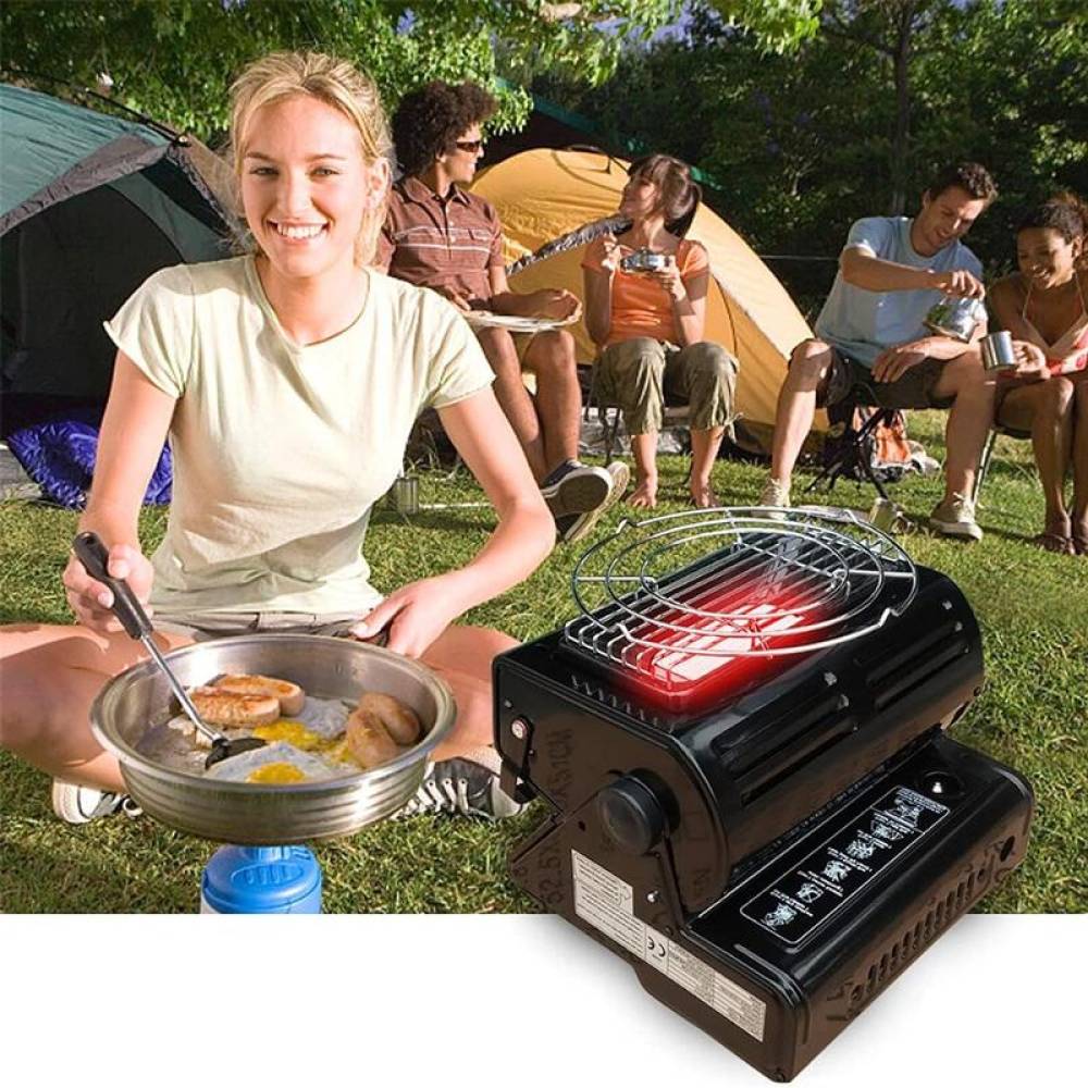 Aragaz portabil camping 2 in 1 aeroterma, Sunshine, AKC038 Hico 