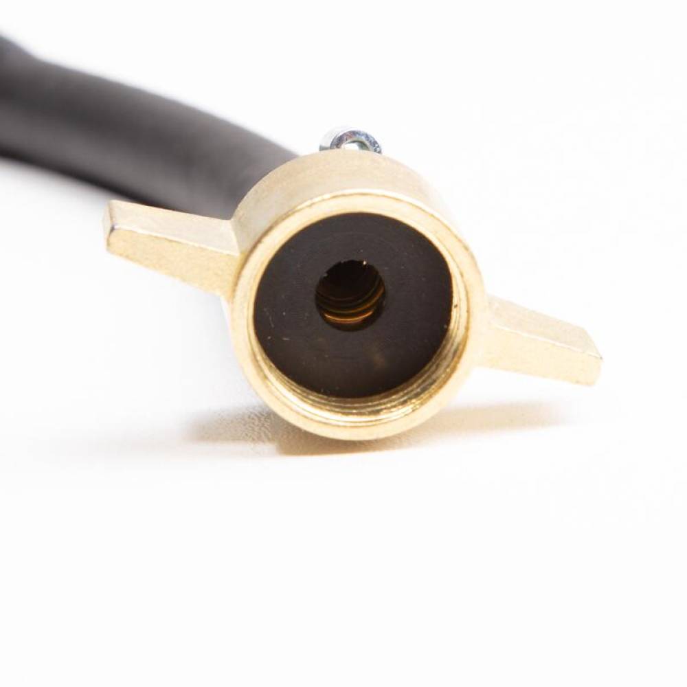 Furtun pentru umflat roti, pistol aer cu mufa de 1/4 si conector rotitor, fluture M16, WDP023 Hico