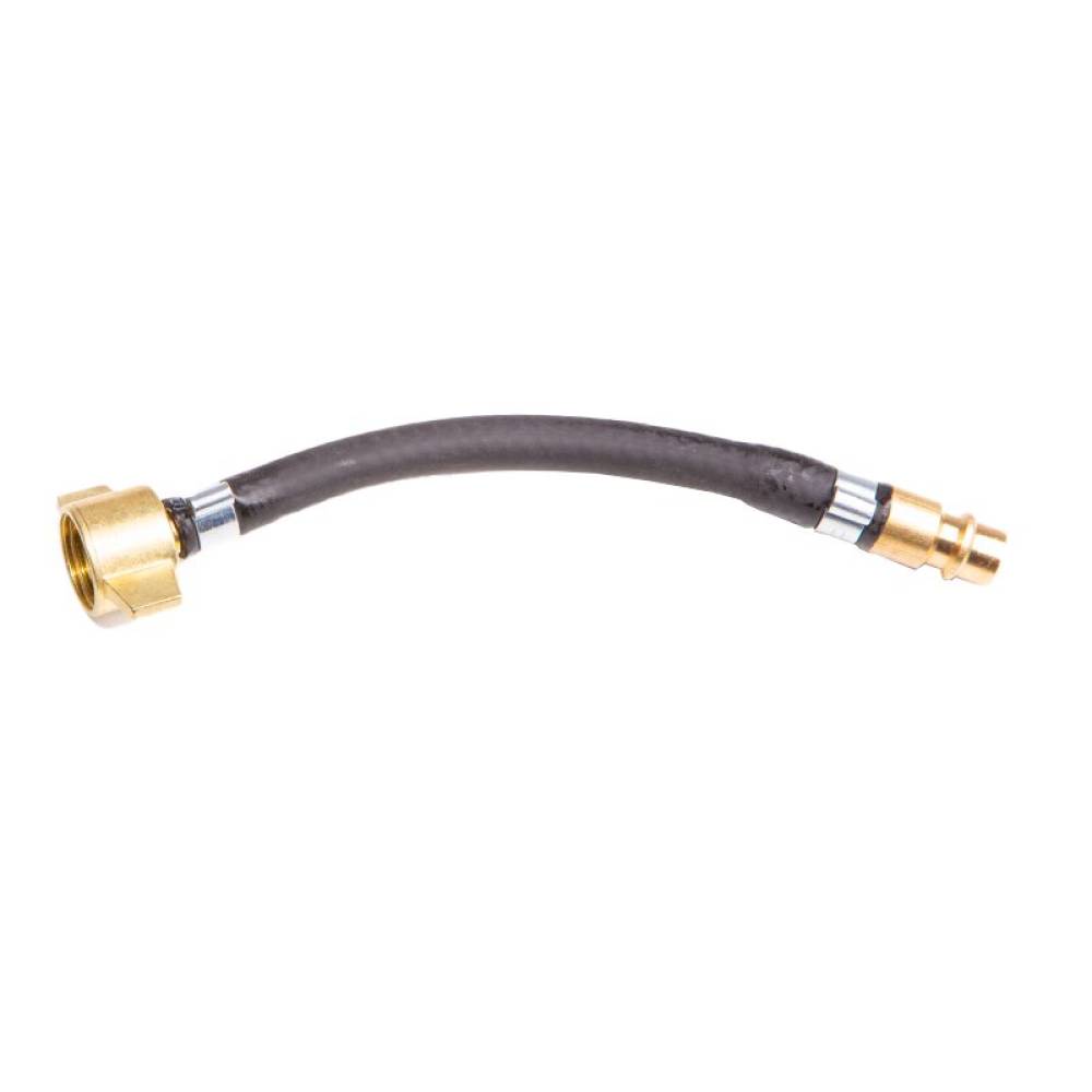 Furtun pentru umflat roti, pistol aer cu mufa de 1/4 si conector rotitor, fluture M16, WDP023 Hico